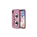 Karl Lagerfeld KLHCPXGLCHPI iPhone X/Xshard case pink K-Paris
