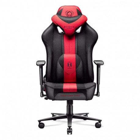 Diablo Chairs X-PLAYER 2.0 King Size armchair Anthracite and crimson