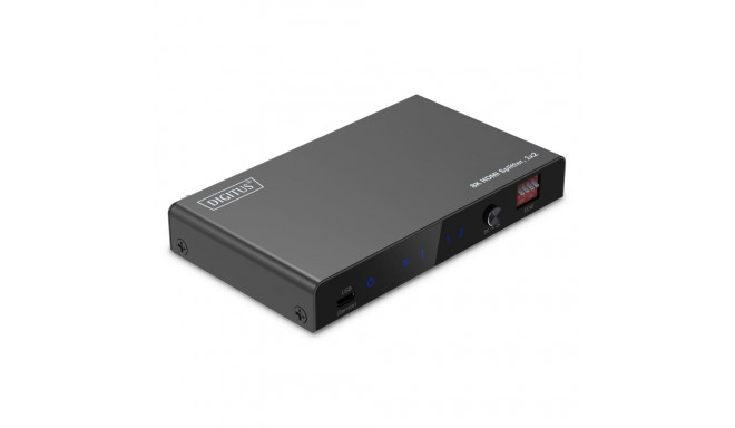 Digitus 8K HDMI Splitter, 1x2 | DS-55339 | Black