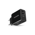 Axagon kahepesaline seinalaadija 240V/2x port 5V-2.2A ja 5V-1A, 16W | ACU-DS16