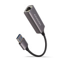 AXAGON ADE-TR kompaktne alumiiniumist USB 3.2 Gen 1 Gigabit Ethernet 10/100/1000Mbit adapter automaa