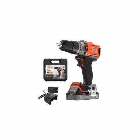 Black & Decker juhtmevaba puurtrell BCD383D1XK-QW 18 V 2.0 Ah liitium