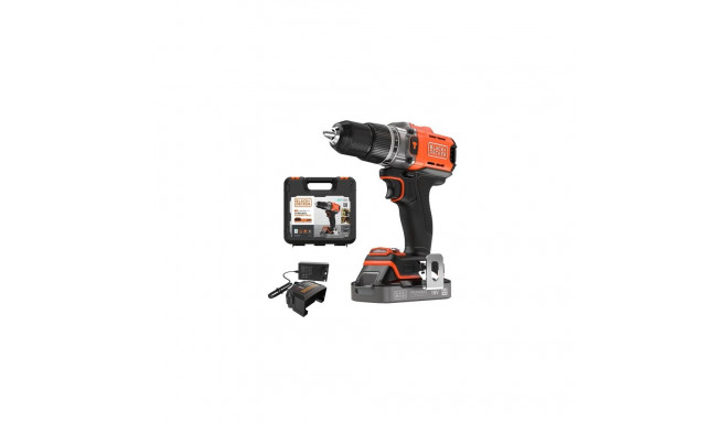 Black & Decker juhtmevaba puurtrell BCD383D1XK-QW 18 V 2.0 Ah liitium