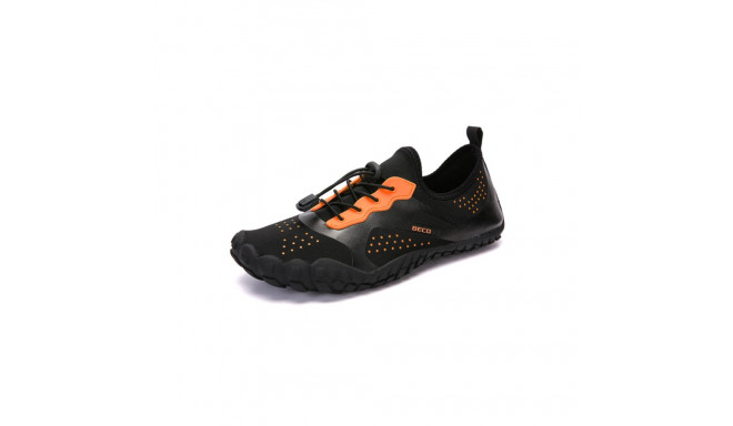 Aqua jalanõud unisex BECO 90685 3 43 must/koral