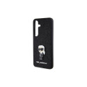 Karl Lagerfeld KLHCS24SGKNPSK S24 S921 must/must kõvakaaneline fikseeritud sädelus ikooniline logo m