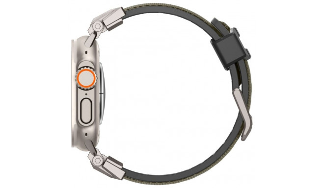 Spigen DuraPro Armor ümbris Apple Watch 6/7/8/9/10/11/SE/SE3/Ultra1/2/3 (44/45/46/49mm) roheline