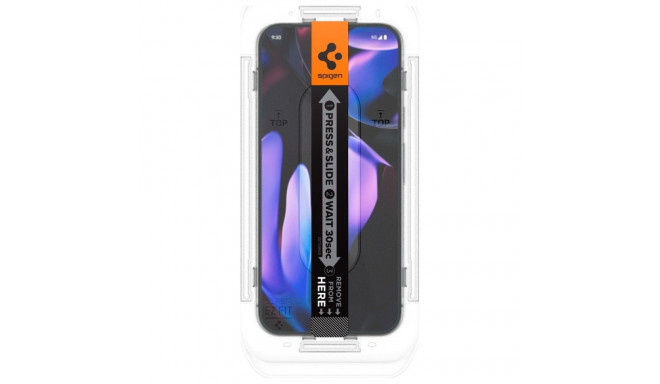 Spigen Glas.TR EZ FIT Privacy klaas Google Pixel 9 Pro XL 2tk