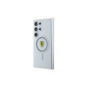 Ferrari FEHMS24LU3CLK S24 Ultra S928 must kõvakorpus IML transp Inner Circle Line MagSafe