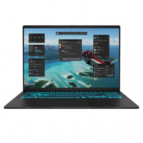 Asus Vivobook 16 V3607VU-RP059W mattmust 16" IPS WUXGA 144 Hz 1920 x 1200 pikslit peegeldusvastane I