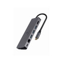 Cablexpert USB Type-C 5-in-1 multi-port adapter (Hub + HDMI + PD + card reader + LAN) | A-CM-COMBO5-