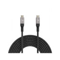 Cablexpert Premium USB 4 Type-C laadimis- ja andmekaabel | CCBP-USB4-CMCM240-1.5M | must | 24-pinine