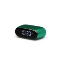 Lexon Minut Mini Alarm Clock dark green LR154DG1