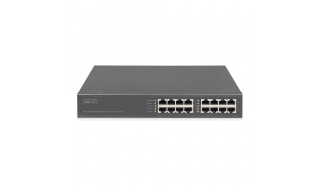 8-Port Gigabit Ethernet PoE Injector, 802.3bt, 250 W | DN-95118