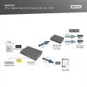8-porti gigabitine Ethernet PoE injektor, 802.3bt, 250 W | DN-95118