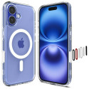 Spigen Ultra Hybrid Mag ümbris iPhone 16 MagSafe valge