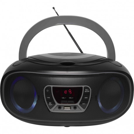 Denver TCL-212BTGREY BT Boombox CD/MP3/USB grey