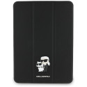 Karl Lagerfeld KLFC11PM24SAKCK iPad Pro 11" 2024 Book Cover black/black Saffiano Magnetic Karl &Chou