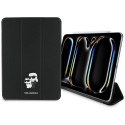 Karl Lagerfeld KLFC11PM24SAKCK iPad Pro 11" 2024 Book Cover black/black Saffiano Magnetic Karl &Chou