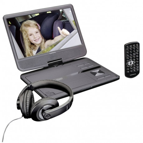 Lenco DVP-1010 kaasaskantav 10'' DVD-mängija must