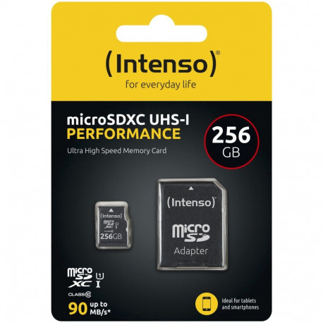 Intenso microSD-Card Class10 UHS-I 256GB memory card