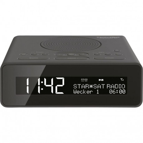 TechniSat Digitradio 51 DAB+ radio alarm clock anthracite
