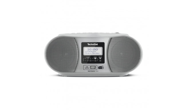 TechniSat Digitradio 1990 DAB+ raadio salvesti hõbedane