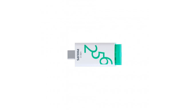 PHILIPS USB-C 3.2 Gen 1 Flash Drive Click Spring Green 256GB