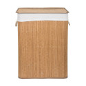 Laundry box with divider G21 63555163, 105l, bamboo
