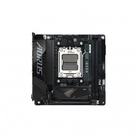 Gigabyte B850I AORUS PRO emaplaat AMD protsessoriperele AM5 pesaga DDR5 SATA, M.2 liidestega, 2 SATA