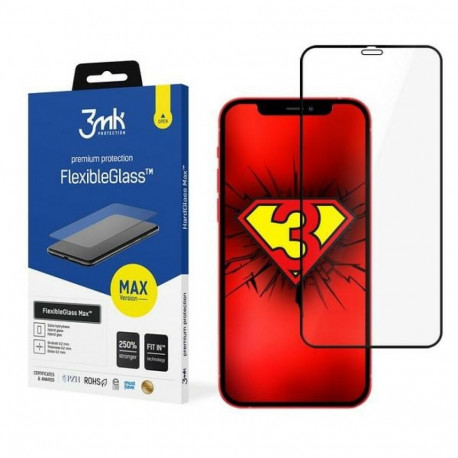 3MK FlexibleGlass Max iPhone 12 Mini 5.4 black