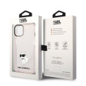 Karl Lagerfeld KLHCP14SHNCHTCP iPhone 14/ 15 / 13 6.1" roosa kõvakaaneline Ikonik Choupette