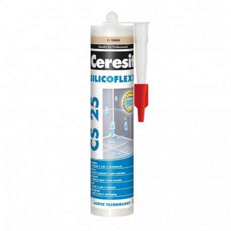 SILICONE CS25/145 ALMOND BROWN 280ML