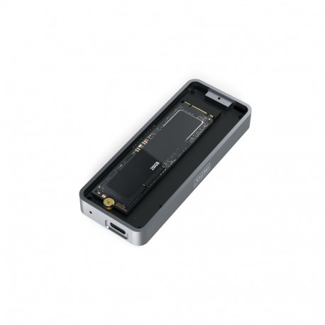 Digitus USB M.2 kõvaketta korpus, SSD, väline, NVMe, 20Gbps, USB 3.2 Gen2x2 | DA-71157