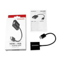 AXAGON | Active converter | HDMI to VGA | 0.15 m AXAGON | Active converter | HDMI to VGA | 0.15 m