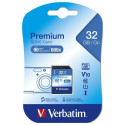 Verbatim Premium U1 Card SDHC 32GB V10 black 43963