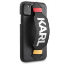 Karl Lagerfeld KLHCN58HDAWBK iPhone 11Pro 5.8" must kõvakorpus rihmaga