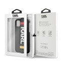 Karl Lagerfeld KLHCN58HDAWBK iPhone 11Pro 5.8" must kõvakorpus rihmaga