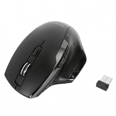 Targus | Antimicrobial Ergo Mouse | AMW584GL | Wireless | 2.4 Ghz | Black