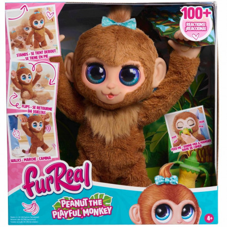 FURREAL interactive plush Peanut the Playful Monkey