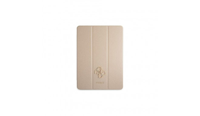 Guess GUIC12PUSASGO iPad 12.9" 2021 Kaas Kuldkuldne Saffiano Kollektsioon