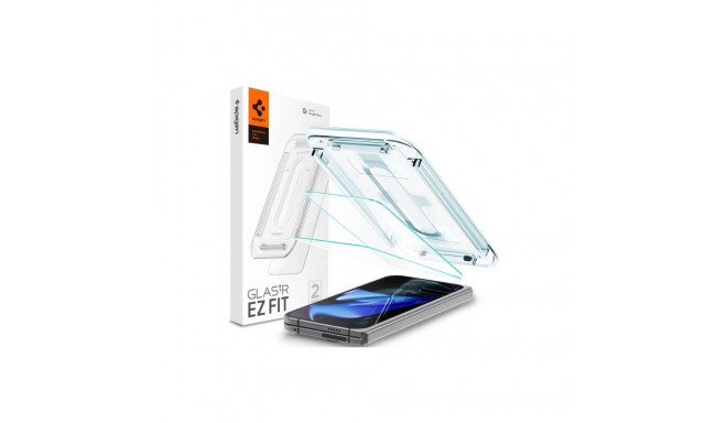Spigen Glass tR EZ Fit (Cover 2 Pack) läbipaistev - Google Pixel 9 Pro Fold