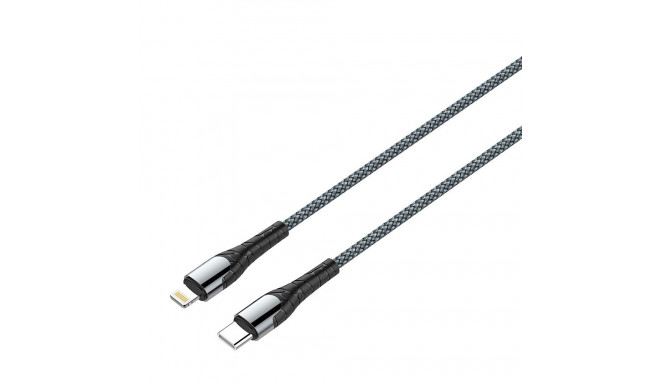 ColorWay Kaabel Type-C - Apple Lightning (PD Kiirlaadimine) 3.0A (30W), 1m | CW-CBPDCL033-GR