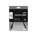 Cablexpert Patchkaabel Cat.5e UTP 0,25 m Must