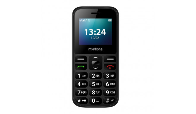 myPhone HALO | A LTE | Must | 1.77" | TFT-ekraan | 48 MB | 128 MB | Dual SIM | Nano SIM | Bluetooth 