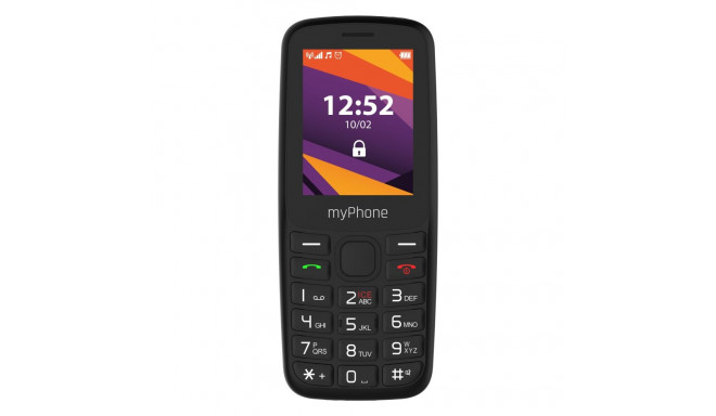 myPhone 6410 LTE | Black | 2.4 " | TFT | 64 MB | 128 MB | Dual SIM | Nano SIM | USB version Type-C |