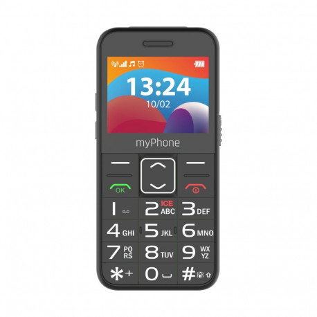 myPhone HALO 3 LTE 2,4" IPS 48MB 128MB kahe SIM-kaardi tugi nano-SIM Bluetooth 2.1 USB-versioon Type