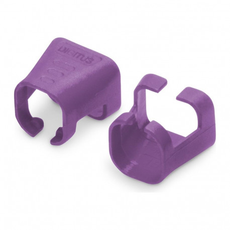 Digitus | värvilised klambrid patch-kaablile | A-CC-VI | violetne