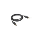 Lanberg DisplayPort M/M Kaabel 19 PIN V1.2, 1.8 m | CA-DPDP-10CC-0018-BK