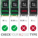 Axagon adapter PCIEe x4 - M.2 NVMe M-key pesa (PCEM2-N)
