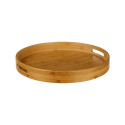 TRAY ROUND BAMBOO 40CM